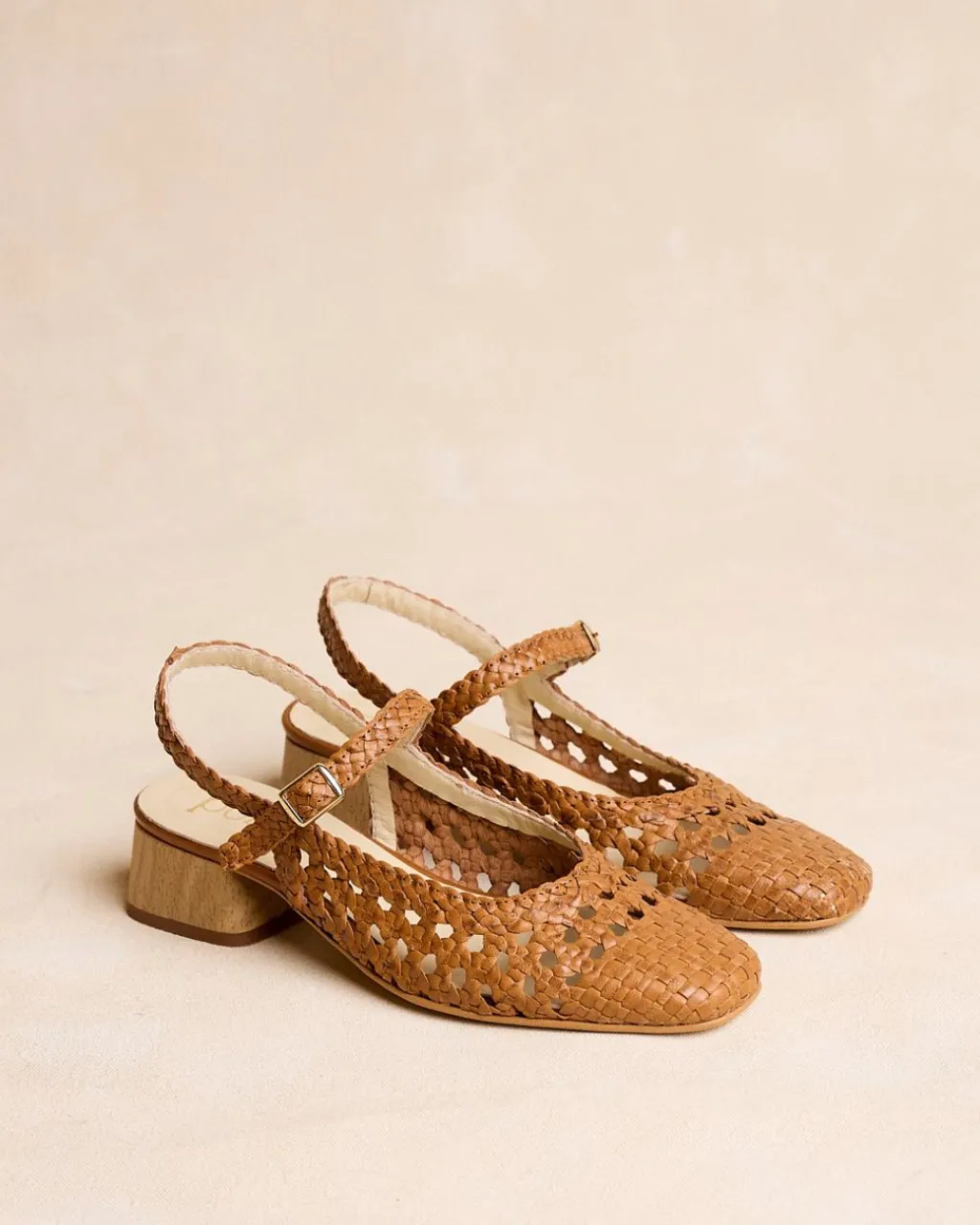 Polin et moi Escarpins Tressées Maddi