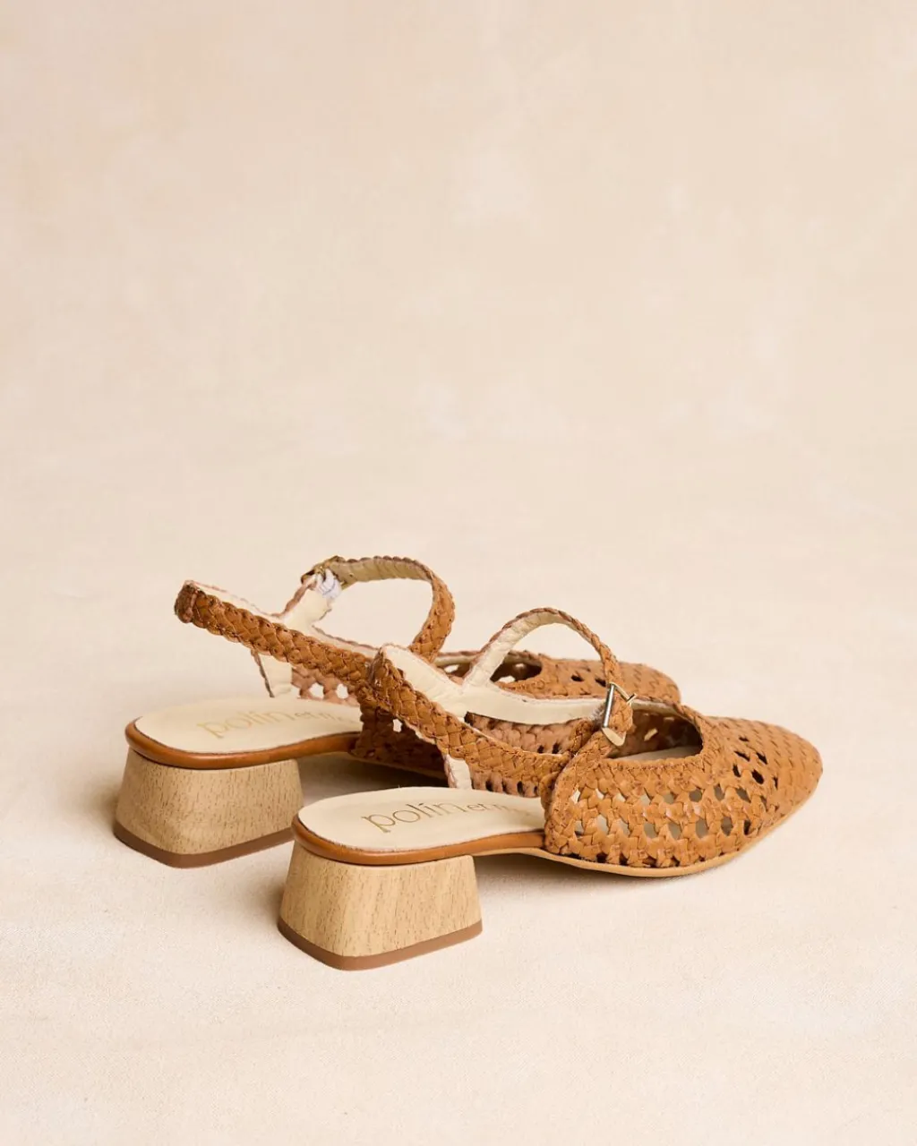 Polin et moi Escarpins Tressées Maddi