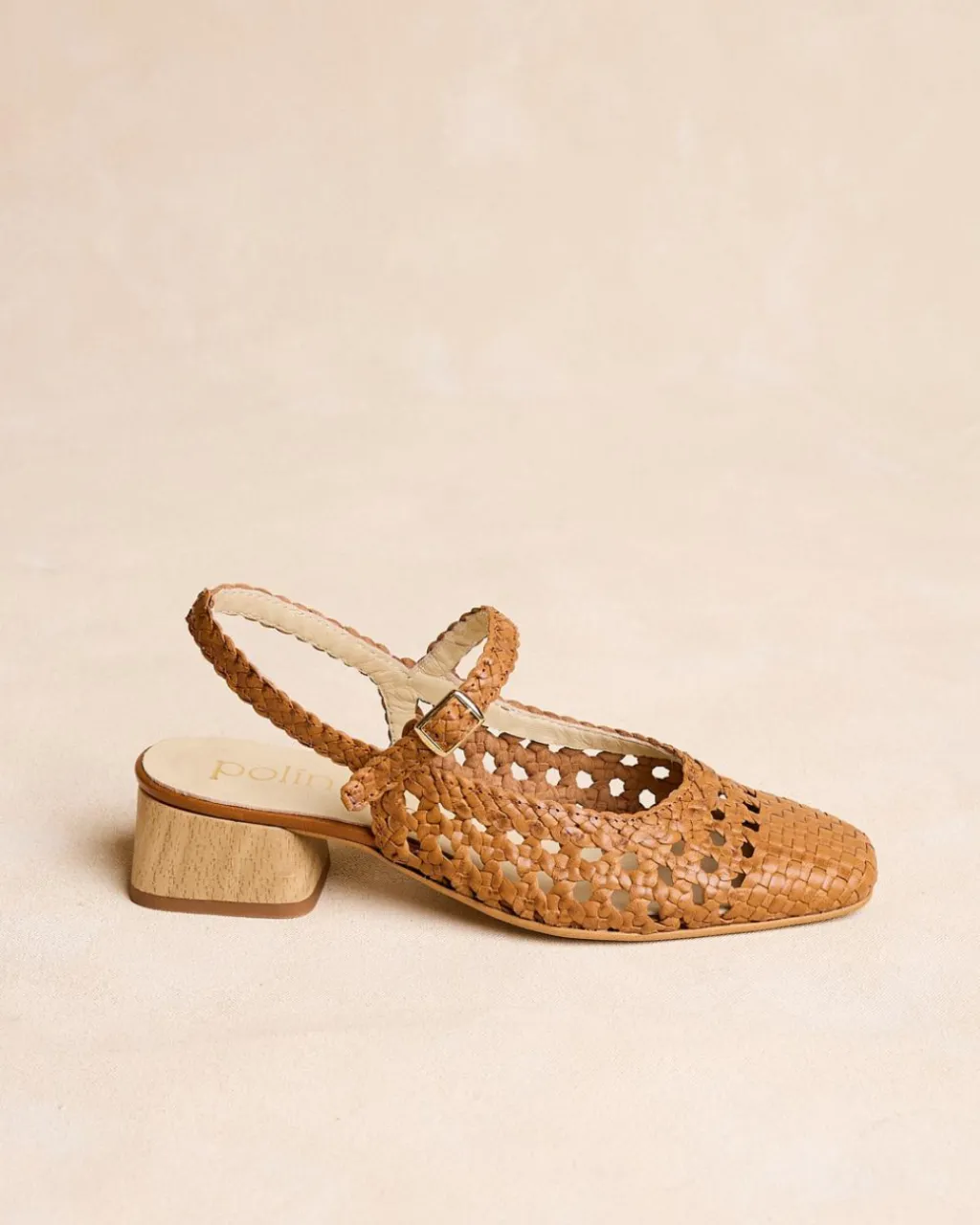 Polin et moi Escarpins Tressées Maddi