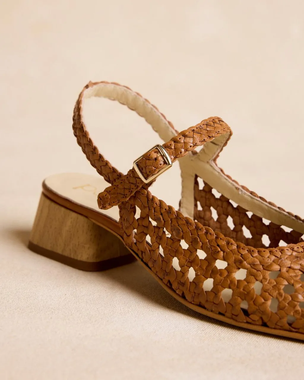 Polin et moi Escarpins Tressées Maddi