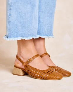 Polin et moi Escarpins Tressées Maddi