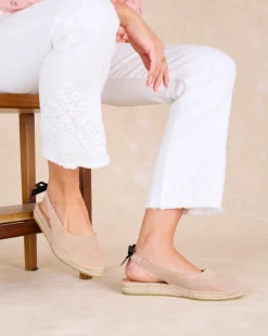 Polin et moi Espadrille à nœud Iris