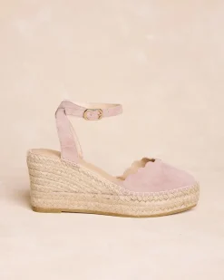 Polin et moi Espadrille compensée Cássia