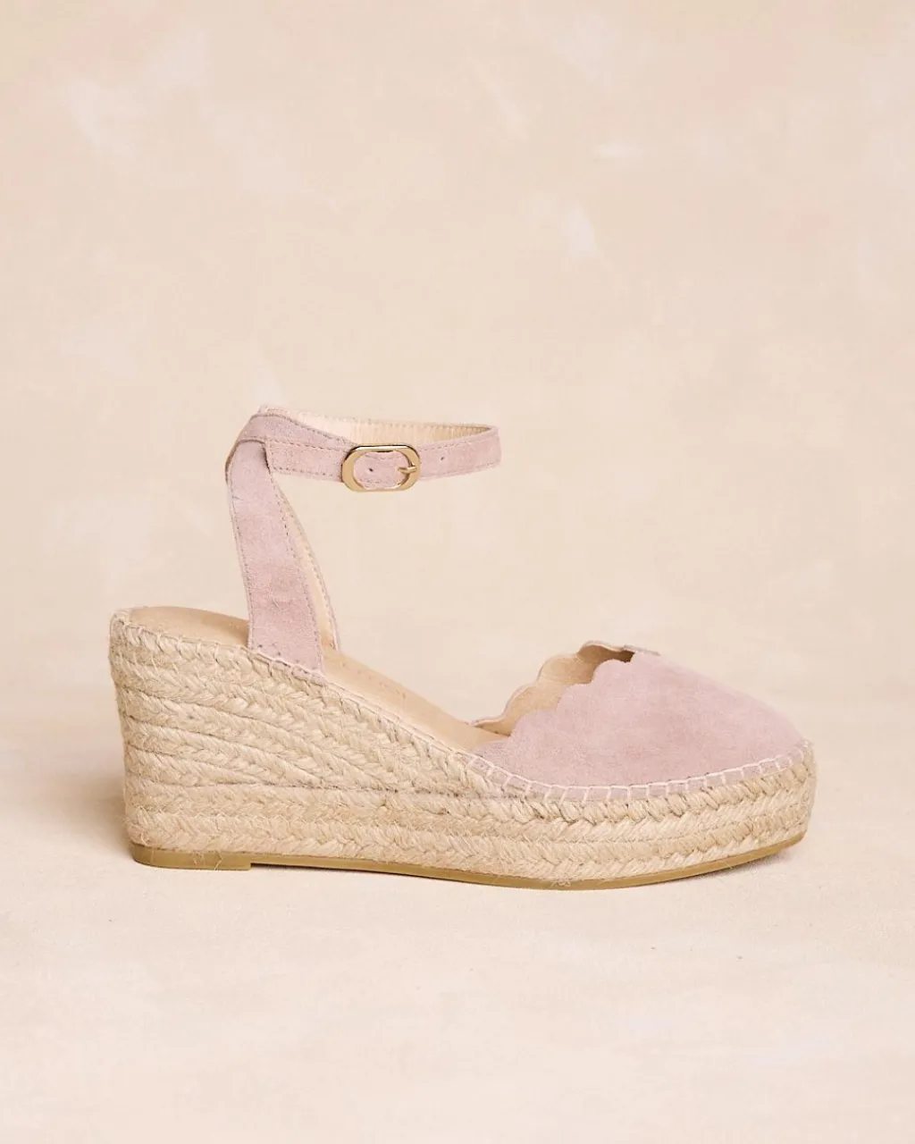 Polin et moi Espadrille compensée Cássia