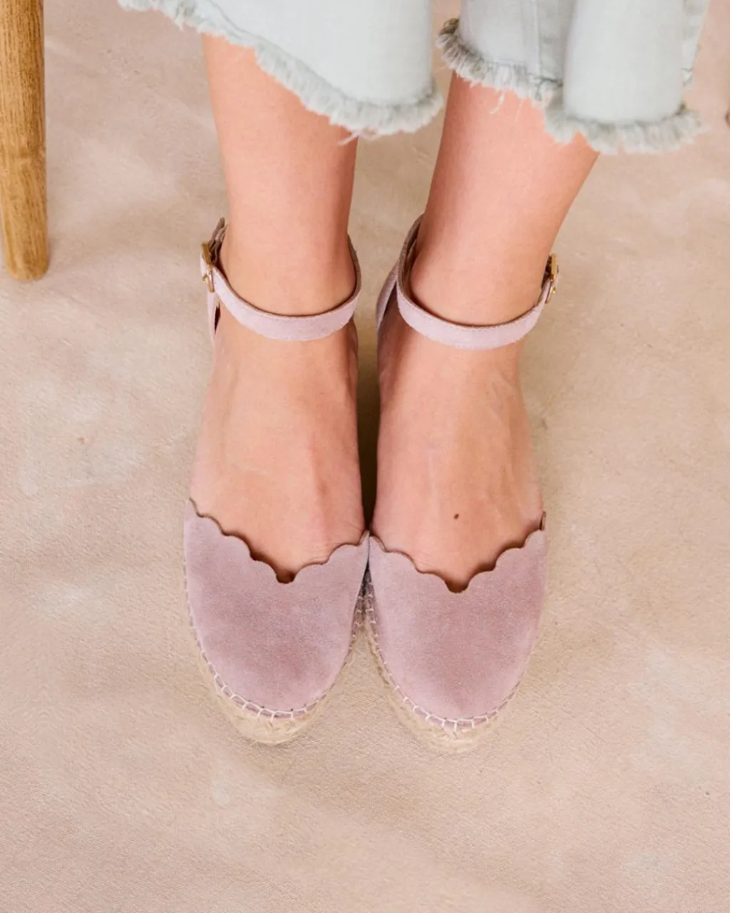 Polin et moi Espadrille compensée Cássia