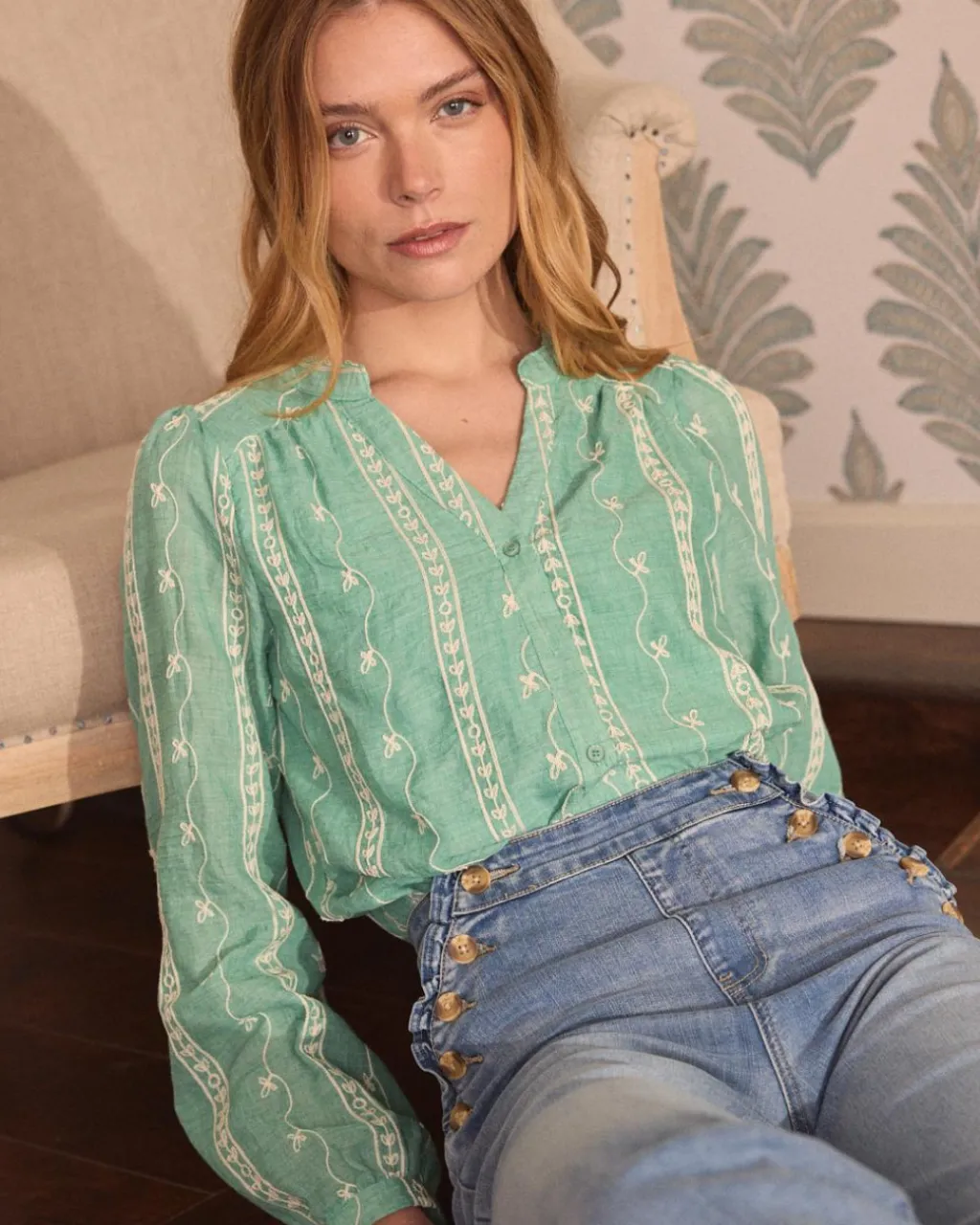 Polin et moi Flores Amara Blouse