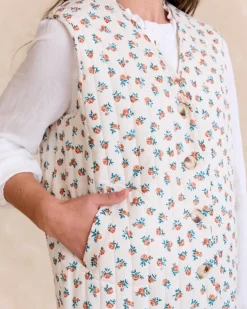Polin et moi Gilet Alina Flowers