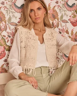 Polin et moi Gilet en crochet Sabi