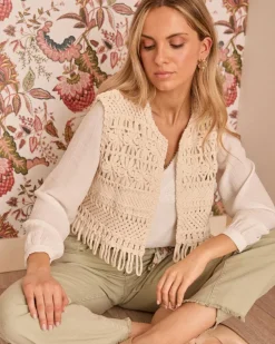 Polin et moi Gilet en crochet Sabi