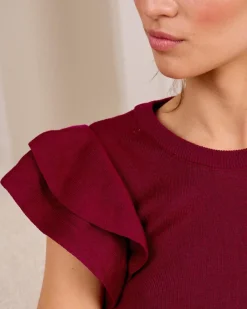 Polin et moi Haut à volants Siena