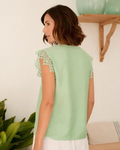 Polin et moi Haut en dentelle Ainoa