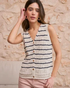 Polin et moi Haut rayé Lea