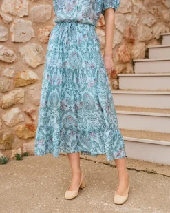 Polin et moi Jupe imprimer Kalli