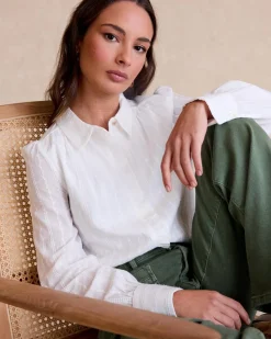 Polin et moi Matilde Chemise Brodée