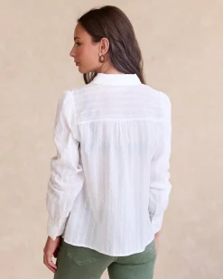 Polin et moi Matilde Chemise Brodée