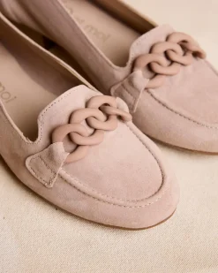 Polin et moi Mocassin à chaîne de