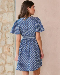 Polin et moi Naya Robe courte brodée