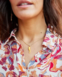 Polin et moi Pendentif Poivre Ambré