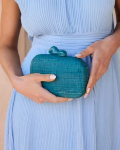 Polin et moi Pochette Atria en raphia