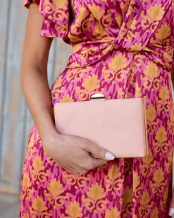 Polin et moi Pochette CUIR Azura