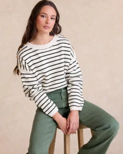 Polin et moi Pull à rayures Lucia