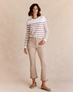 Polin et moi Pull rayé Eugenia