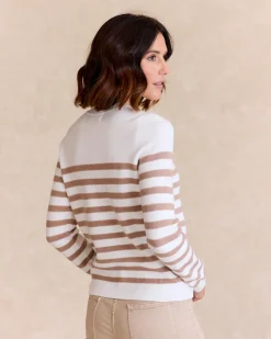 Polin et moi Pull rayé Eugenia