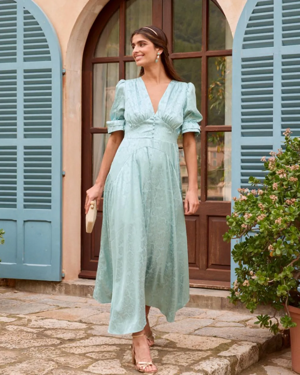 Polin et moi Robe à décolleté Silvia