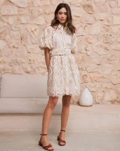 Polin et moi Robe ceinture Abi