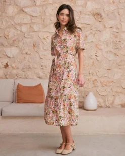 Polin et moi Robe chemise Caetana