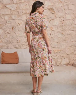 Polin et moi Robe chemise Caetana