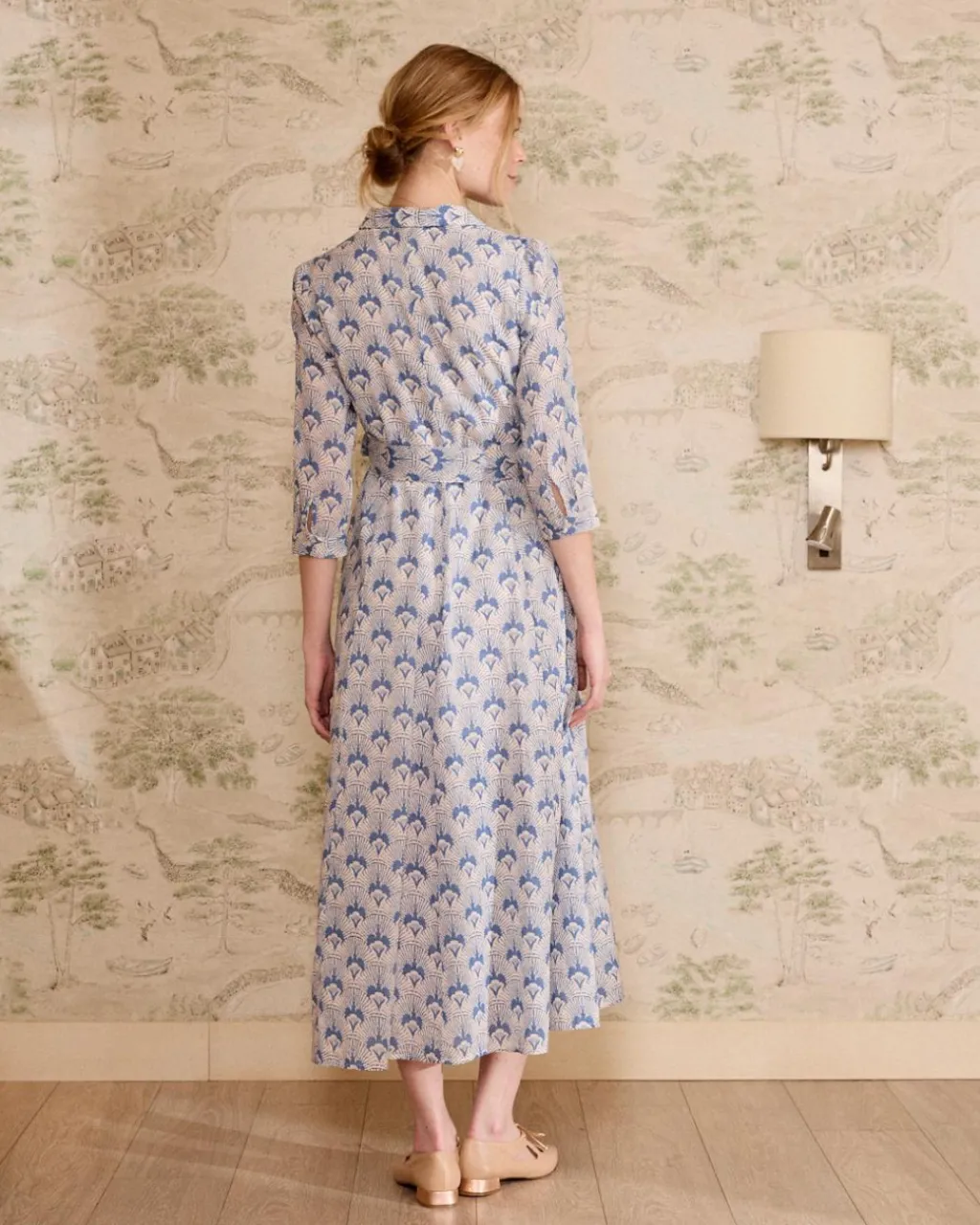 Polin et moi Robe chemise en jean Bethsabe