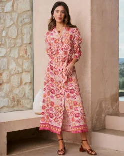 Polin et moi Robe chemise Idette