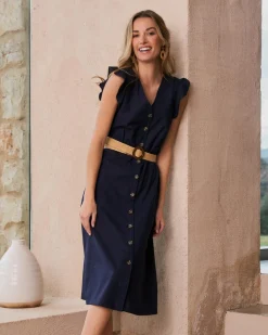 Polin et moi Robe chemise Praia