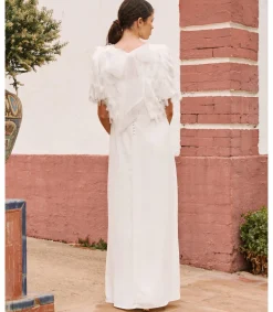 Polin et moi Robe de mariée lavande