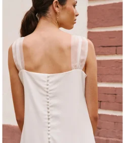 Polin et moi Robe de mariée lavande