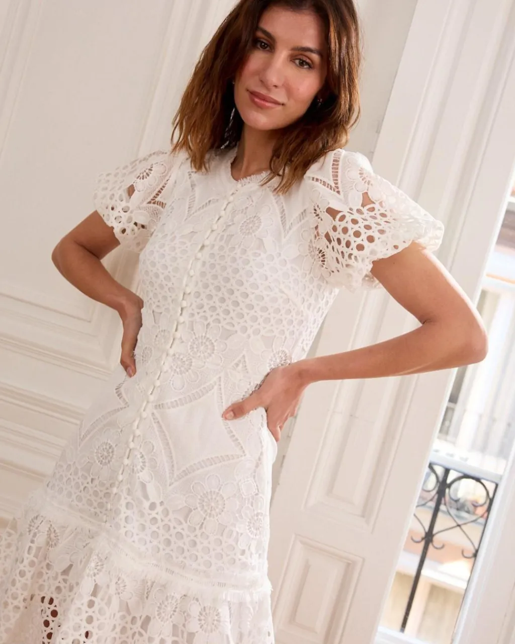 Polin et moi Robe en dentelle Leia