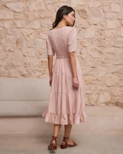 Polin et moi Robe froncée Melissa