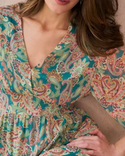 Polin et moi Robe longue Olivette