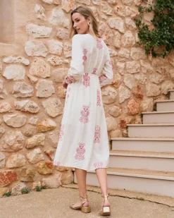 Polin et moi Robe midi Mel