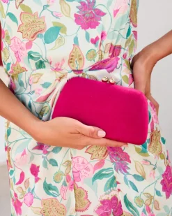 Polin et moi Sac uni fuchsia