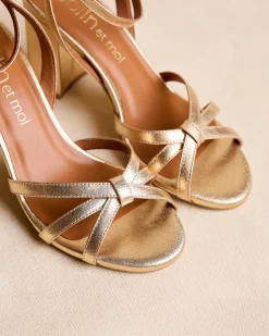 Polin et moi Sandale à lanières Clio