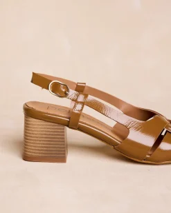 Polin et moi Sandale à talon Elisa