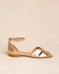 Polin et moi Sandale plate dée