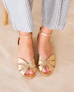 Polin et moi Sandale plate dée