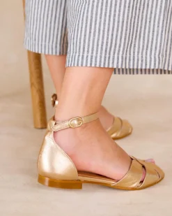 Polin et moi Sandale plate dée