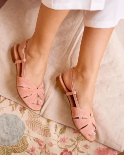 Polin et moi Sandale plate Makkia