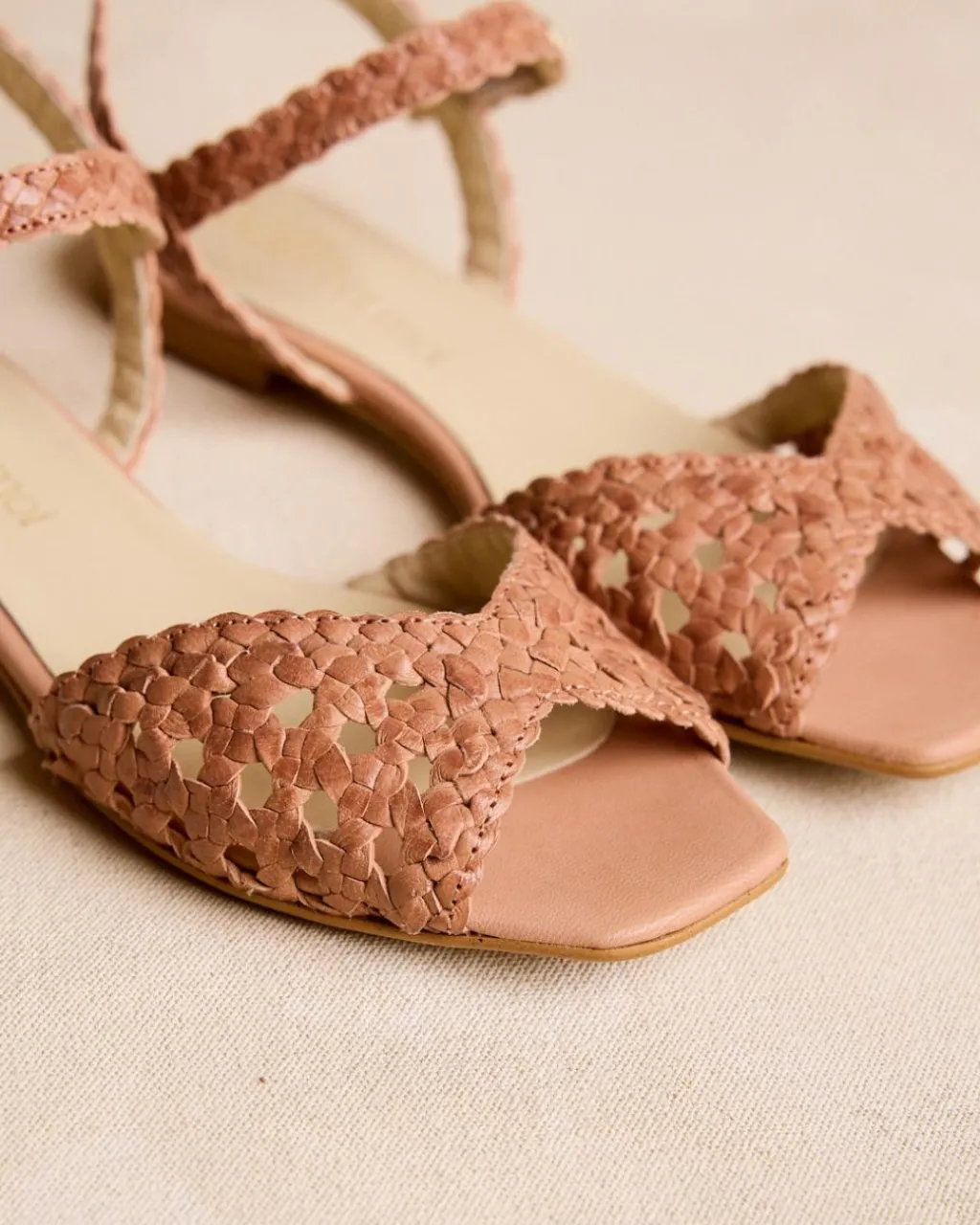 Polin et moi Sandale tressée Anne