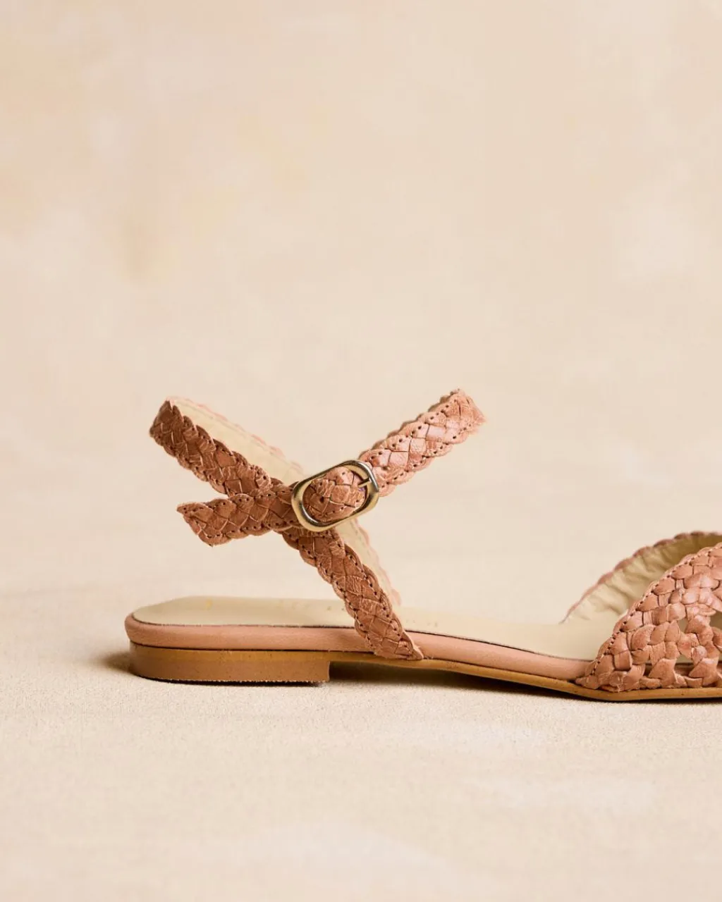 Polin et moi Sandale tressée Anne