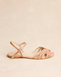 Polin et moi Sandale tressée Elva